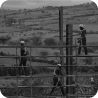 image of nyagatare workers on a scaffolder